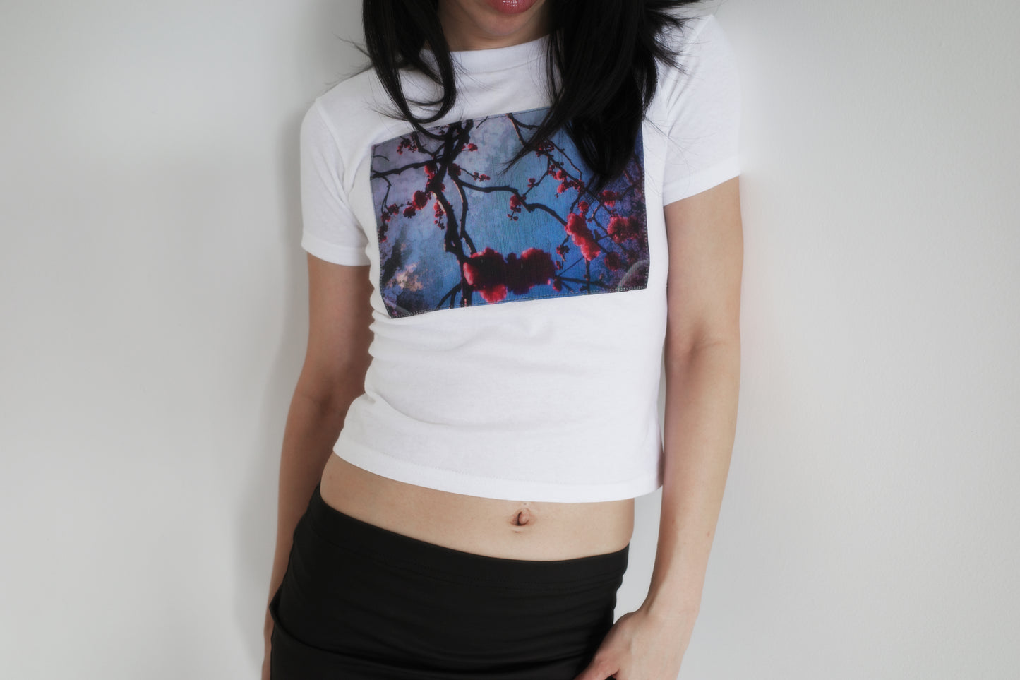 baby tee Cherry