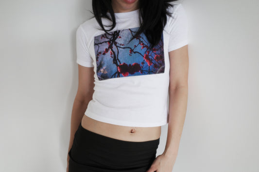 baby tee Cherry